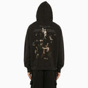 Off White ™ Black Caravaggio Mery Print Hoodie