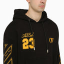 Off White™ Black/Yellow Skate Hoodie With Logo 23