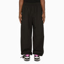Off White™ Black Nylon Wide Leg Trousers - Balardi