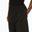 Off White™ Black Nylon Wide Leg Trousers - Balardi