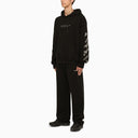 Off White™ Black Jogging Trousers In Jersey