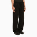 Off White™ Black Jogging Trousers In Jersey