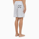 Off White™ Ice White Swimming Costume With Logo