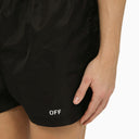 Off White™ Black Swim Shorts With Logo Off