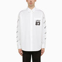 Off White™ White Oversize Shirt With Logo 23