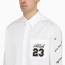 Off White™ White Oversize Shirt With Logo 23