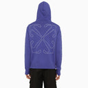 Off White™ Arrows Blue Knitted Hoodie