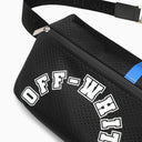 Off White™ Black Mesh Bumbag With Logo