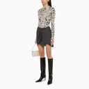 Top a maniche lunghe Off White ™ con stampe per tatuaggi