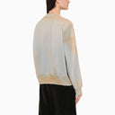 Off White™ Regular Beige Washed Sweatshirt - Balardi
