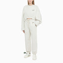 Off White™ White Cropped Sweatshirt With Logo - Balardi