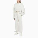 Off White™ White Cotton Jogging Trousers - Balardi