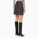 Off White ™ Grey Twist Pinstripe Minonskirt