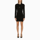 Off White™ Draped Black Dress