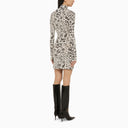 Off White™ Long Sleeved Mini Dress With Tattoo Print