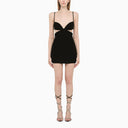 Off White™ Black Minidress In Jersey - Balardi