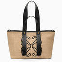 Off White™ Day Off Small Raffia Tote Bag