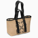 Off White™ Day Off Small Raffia Tote Bag