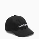 Palm Angels Black Hat With Logo