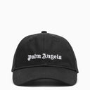 Palm Angels Black Hat With Logo