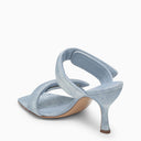 Gia Borghini Perni 03 Denim Sandal - Balardi