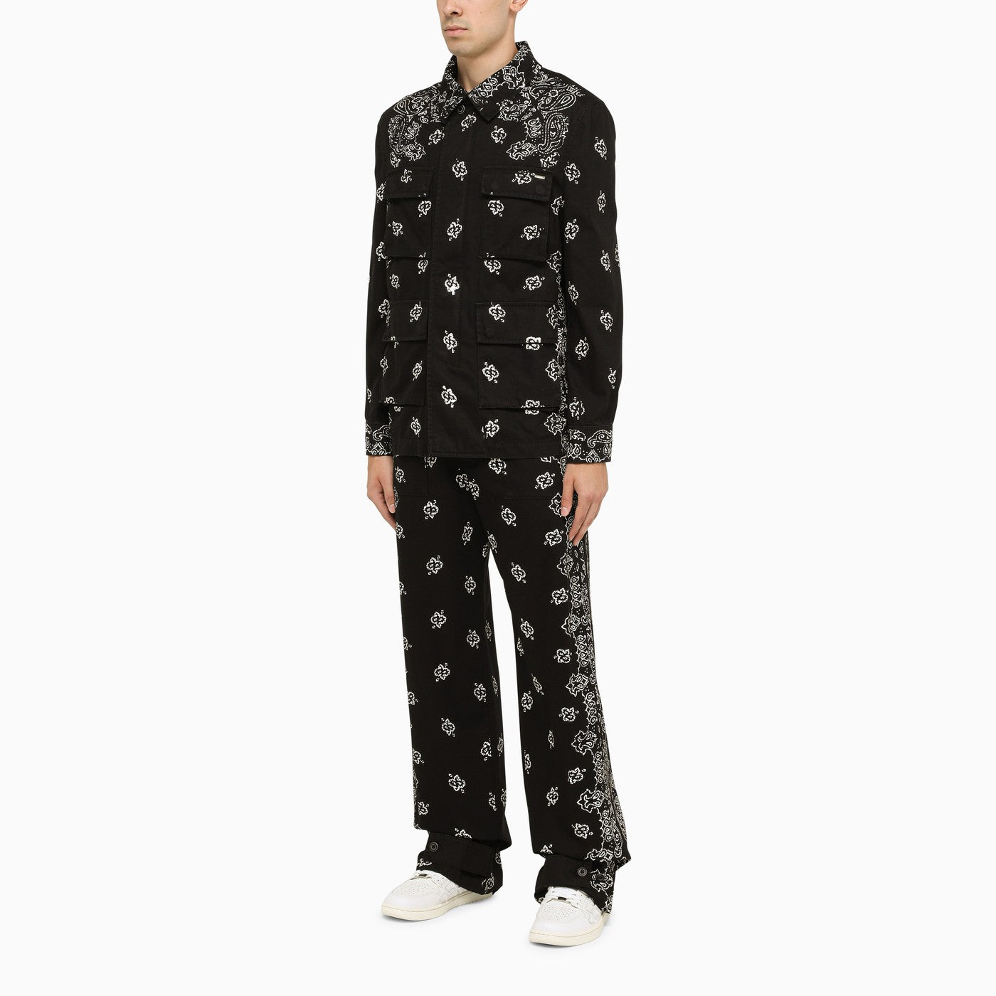 Dolce & Gabbana Collection Bandana Print Pyjama Shirt