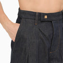 Jeans di cotone blu amiri