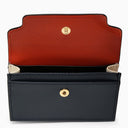 Marni Red/Blue Leather Business Card Holder