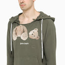 Palm Angels Black/Beige Washed Hoodie - Balardi