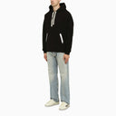 Palm Angels Black Hoodie Withe Pockets - Balardi