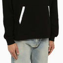 Palm Angels Black Hoodie Withe Pockets - Balardi