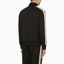 Palm Angels Black Monogram Zip Sweatshirt