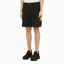 Parajumpers Black Multi Pocket Bermuda Shorts - Balardi