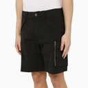 Parajumpers Black Multi Pocket Bermuda Shorts - Balardi