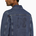Veste de jean bleu Palm Angels avec monogramme
