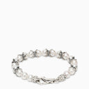 Emanuele Bicocchi Silver 925 Bracelet With Pearls And Claws
