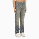 Amiri Regular Jeans With Denim Bandana Motif