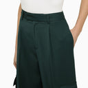 Amiri Forest Green Wool Trousers