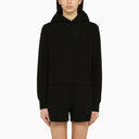 Palm Angels sudadera con capucha de algodón negro