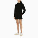 Palm Angels sudadera con capucha de algodón negro