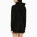 Palm Angels sudadera con capucha de algodón negro