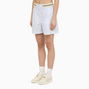 Palmgelen Wit/blauw gestreepte katoenen boxershort