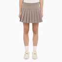 Palm Angels Mini gonna a pieghe lilla