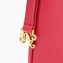 Palm Angels Giorgina Fuchsia Leather Shoulder Bag