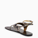 Paris Texas Amalfi Thong Sandal In Leather