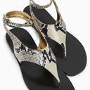 Paris Texas Amalfi Thong Sandal In Leather