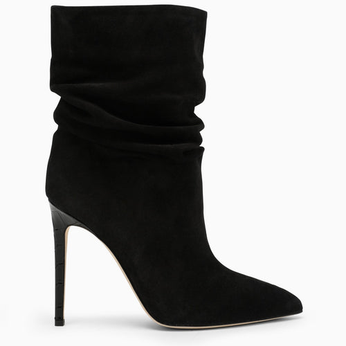 Paris Texas Black Leather Boot - Balardi