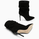 Paris Texas Black Leather Boot - Balardi