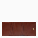 A.P.C. Genève Hazelnut Leather Trifold Wallet