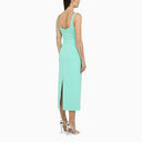 David Koma Light Blue Midi Dress In Viscose Blend